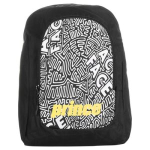 prince kids backpack black yellow 1