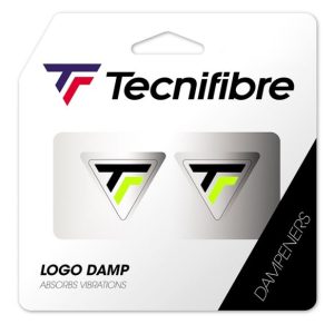 tecnifibre damp logo neon tlumik drgan rakiety tenisowej neon