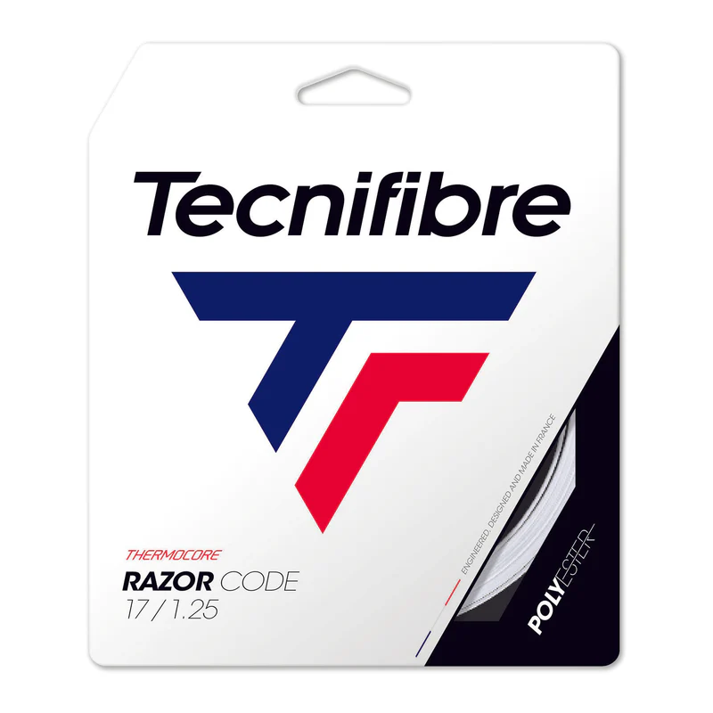 tecnifibre razor code 1 25 mm naciag tenisowy w2 tecnifibre razor code 1 25 mm naciag tenisowy w2